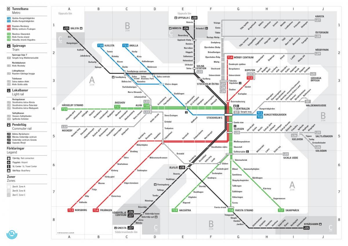 kartta sl metro